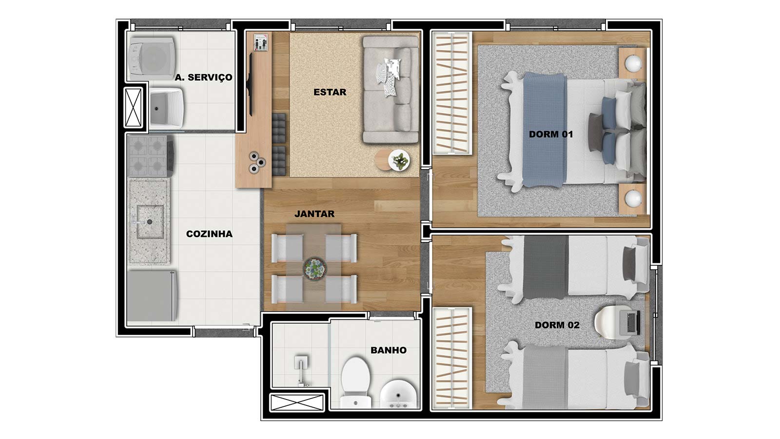 38m²