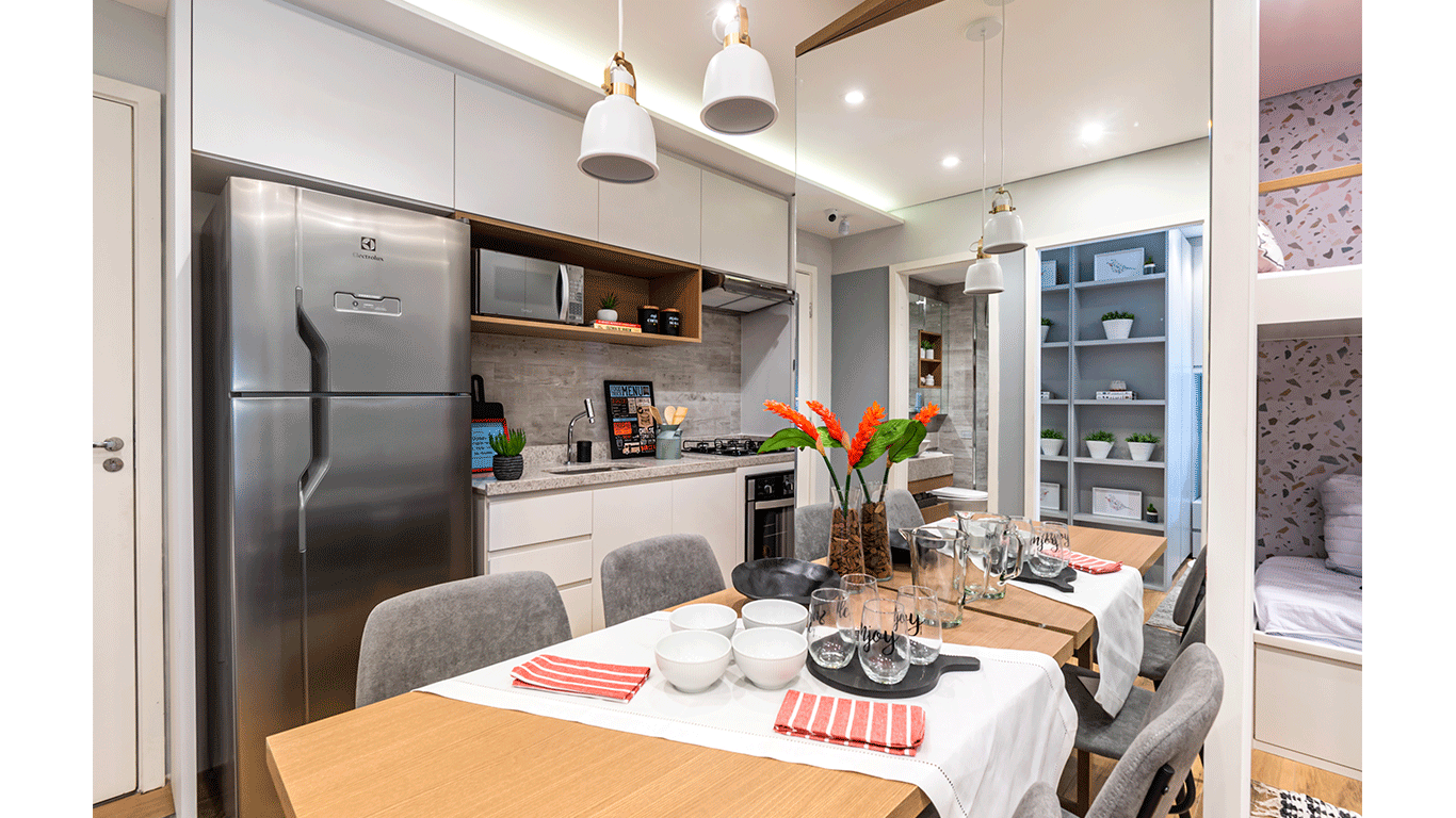 Cozinha e Sala
