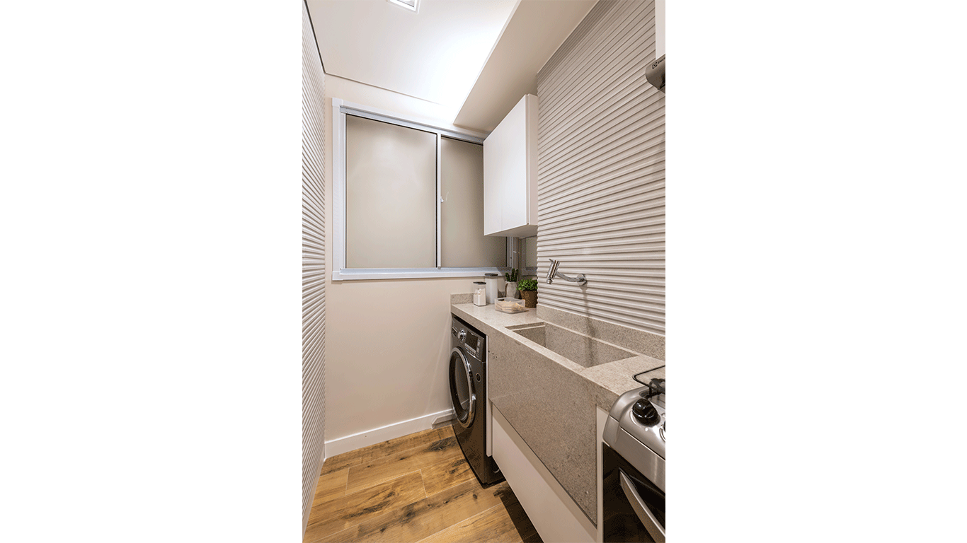Área de Serviço do Apartamento Decorado