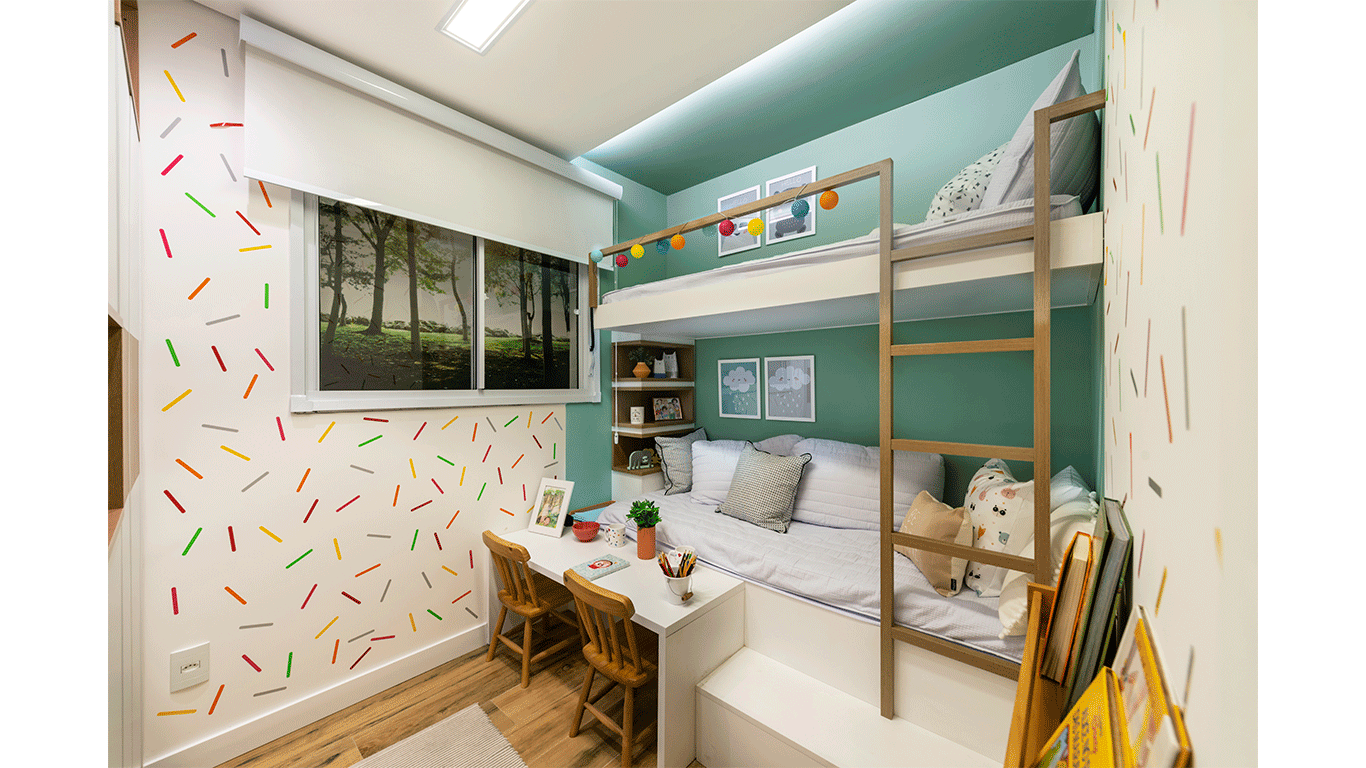 Quarto do Apartamento Decorado