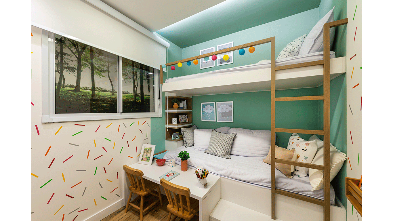 Quarto do Apartamento Decorado