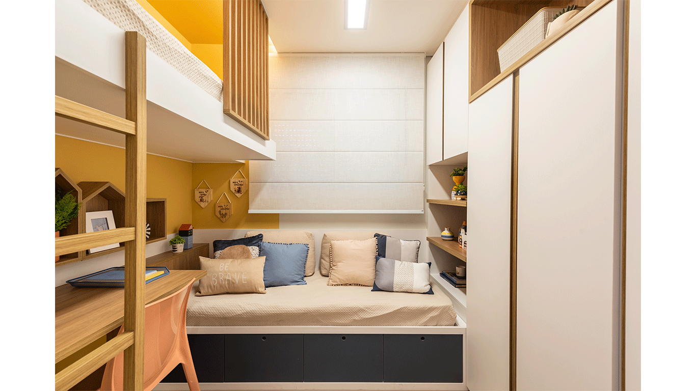 Quarto do Apartamento Decorado
