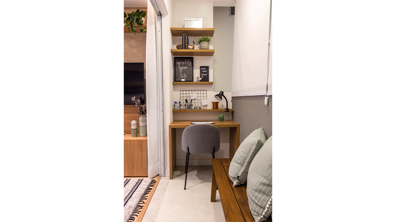 Varanda do Apartamento Decorado