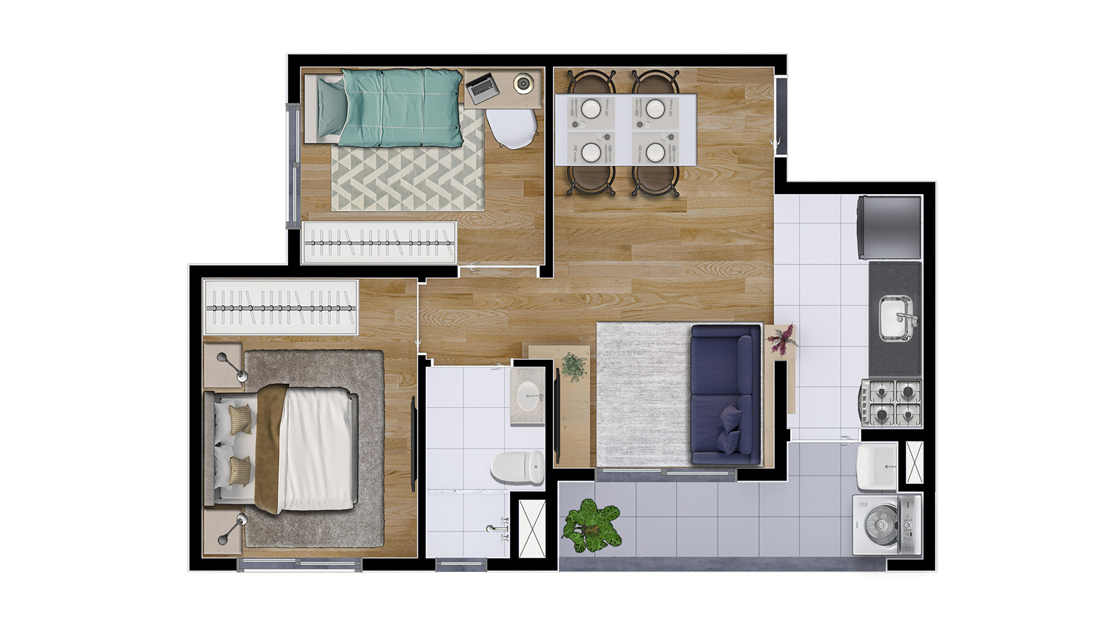 42m²