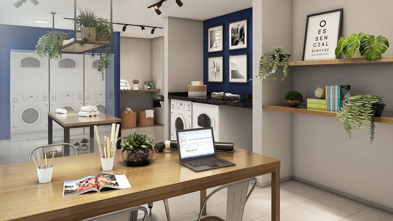 Coworking/Lavanderia**