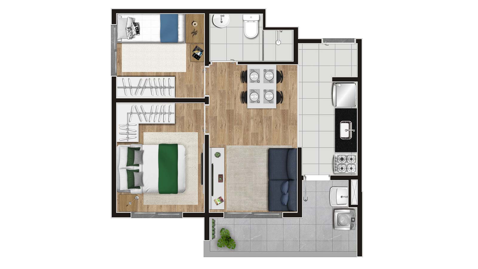 42m²