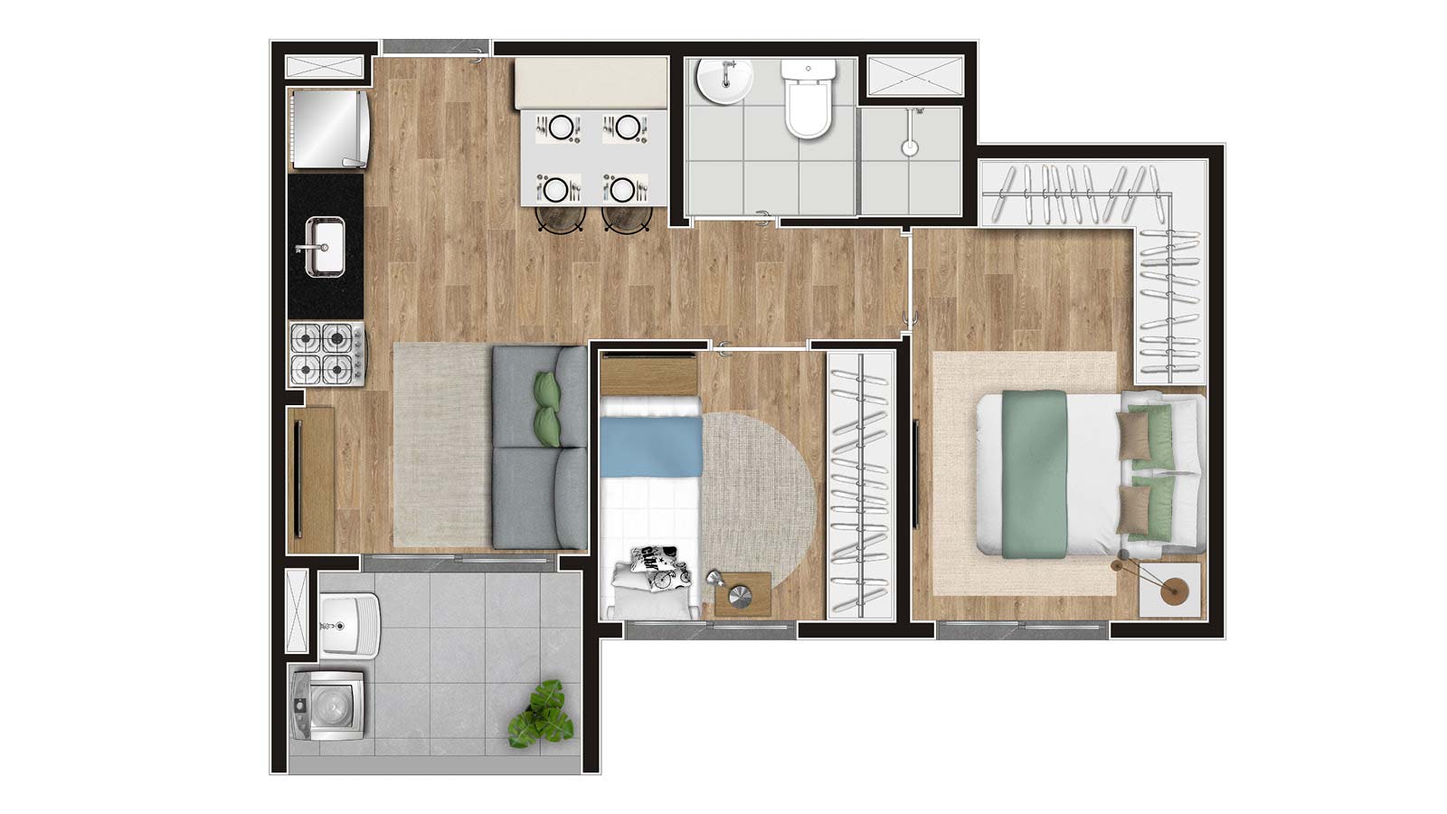 38m²