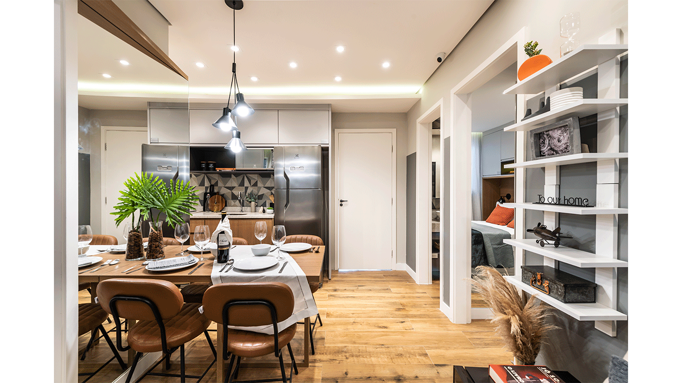 Cozinha e Sala