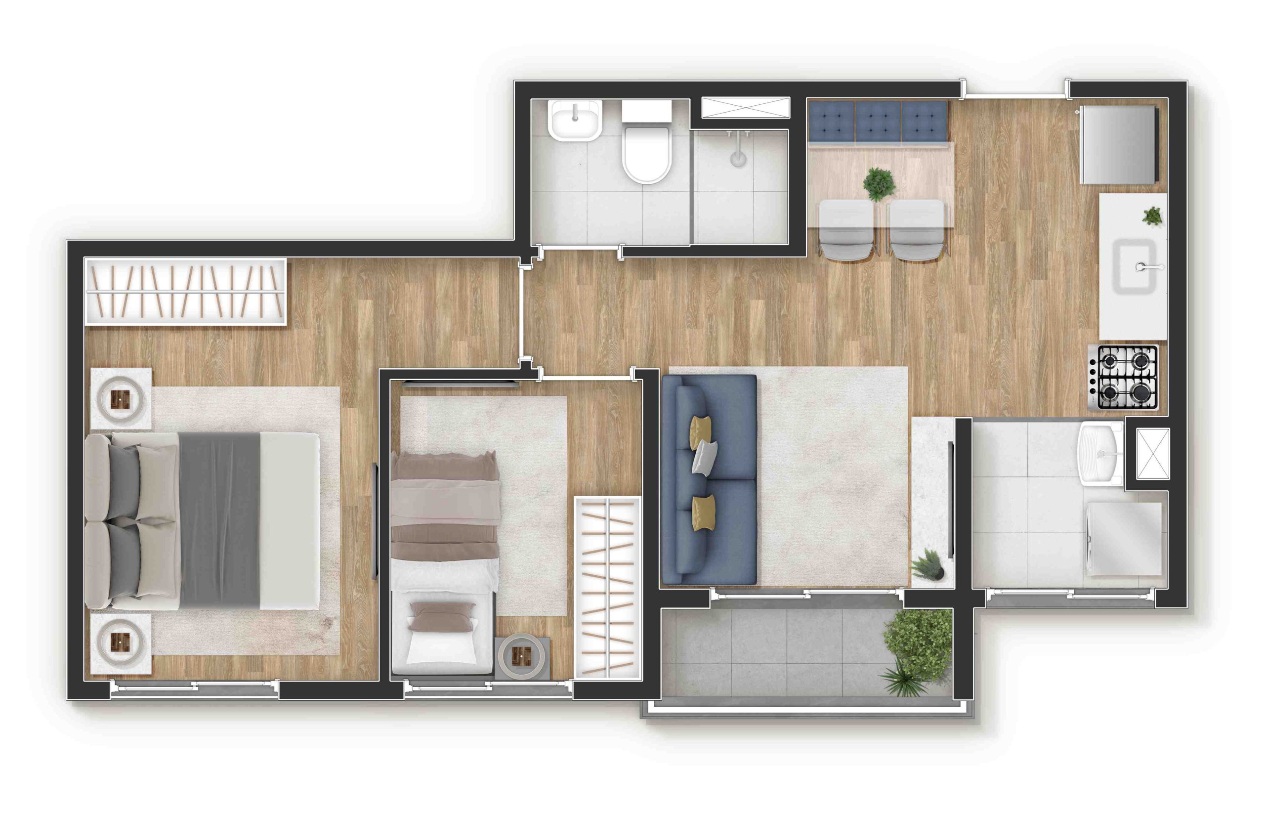 40m²