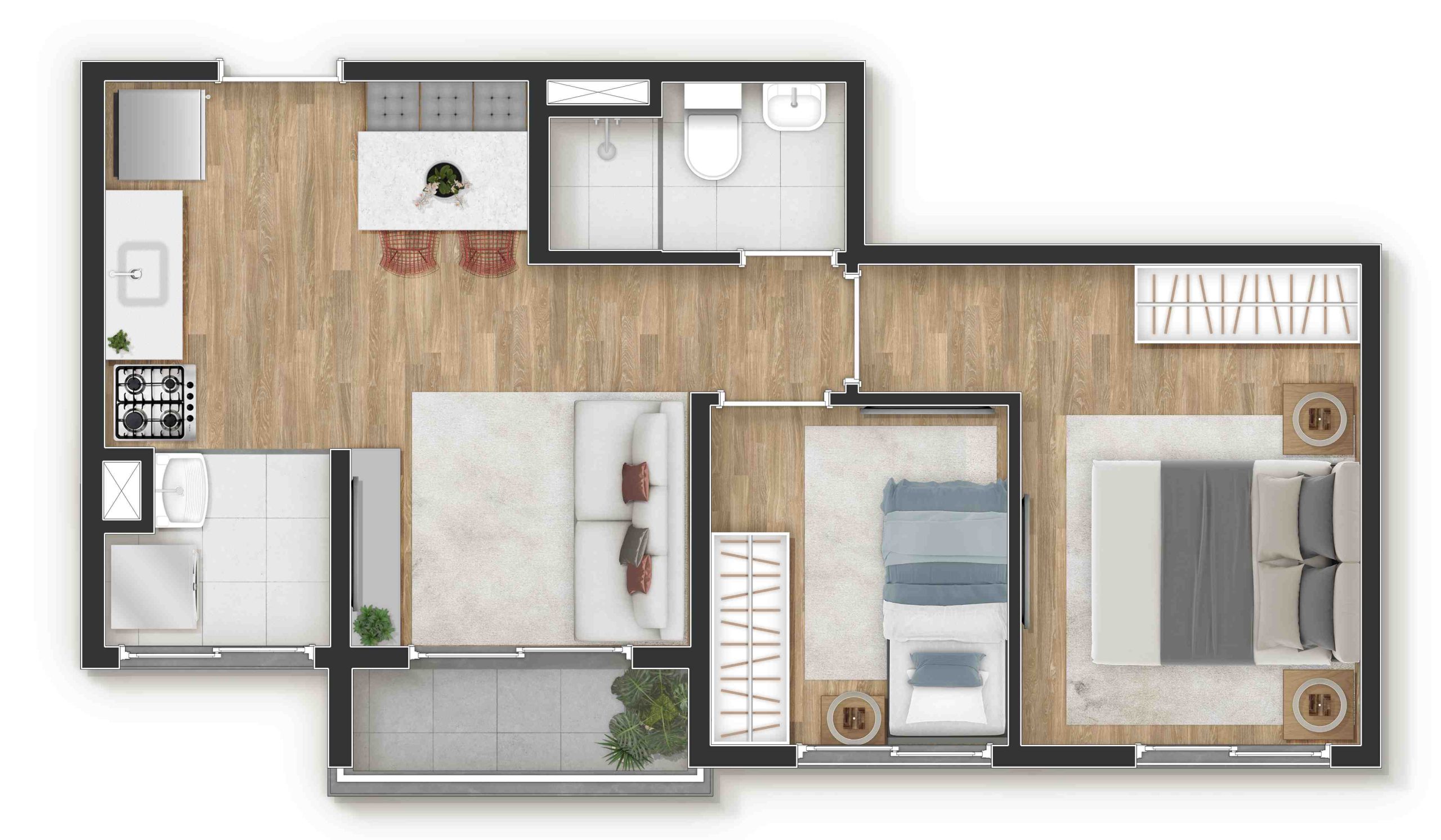 40m²