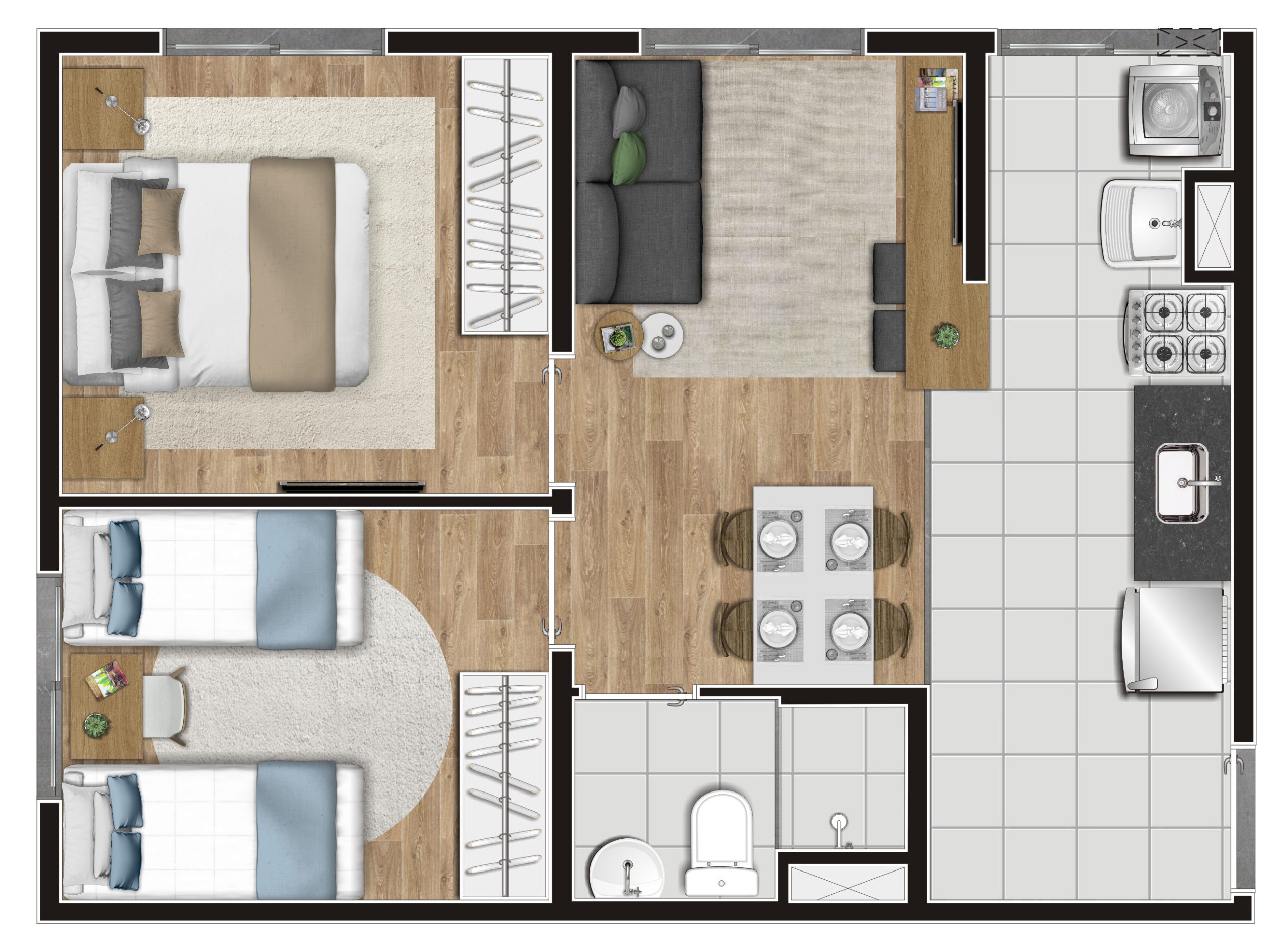 40m²