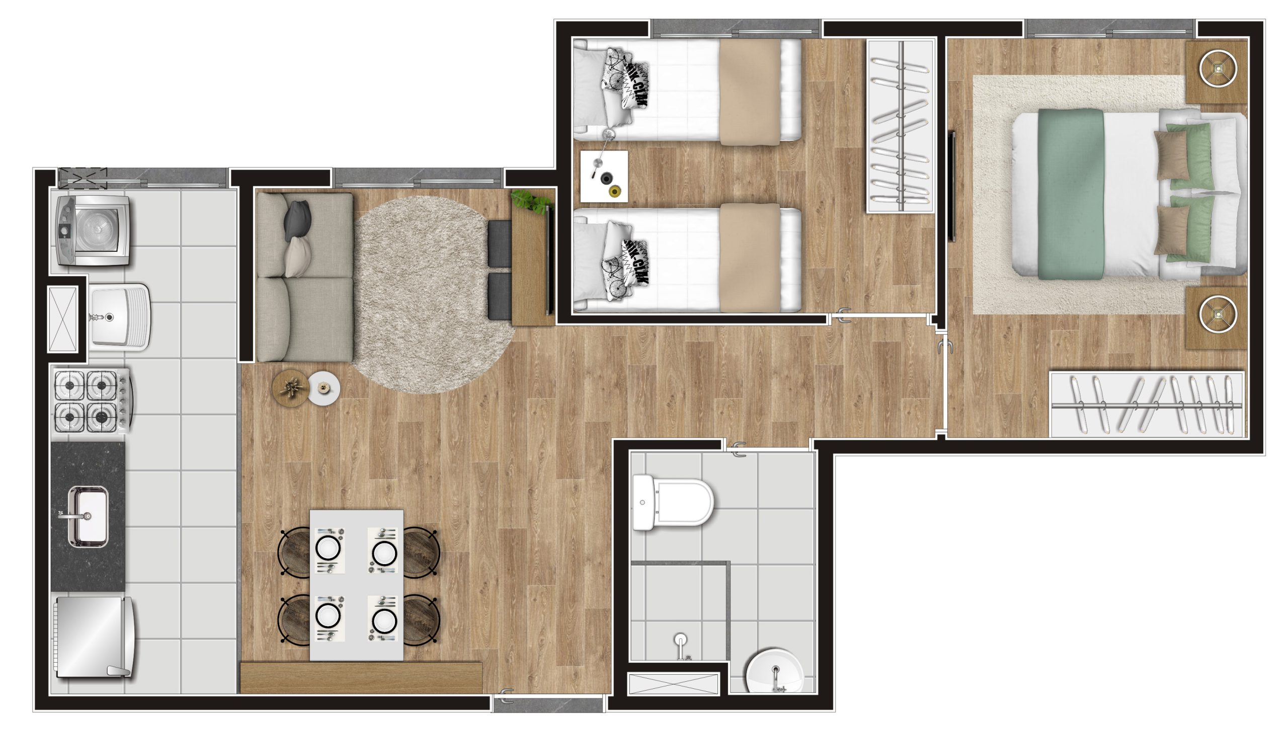 42m²