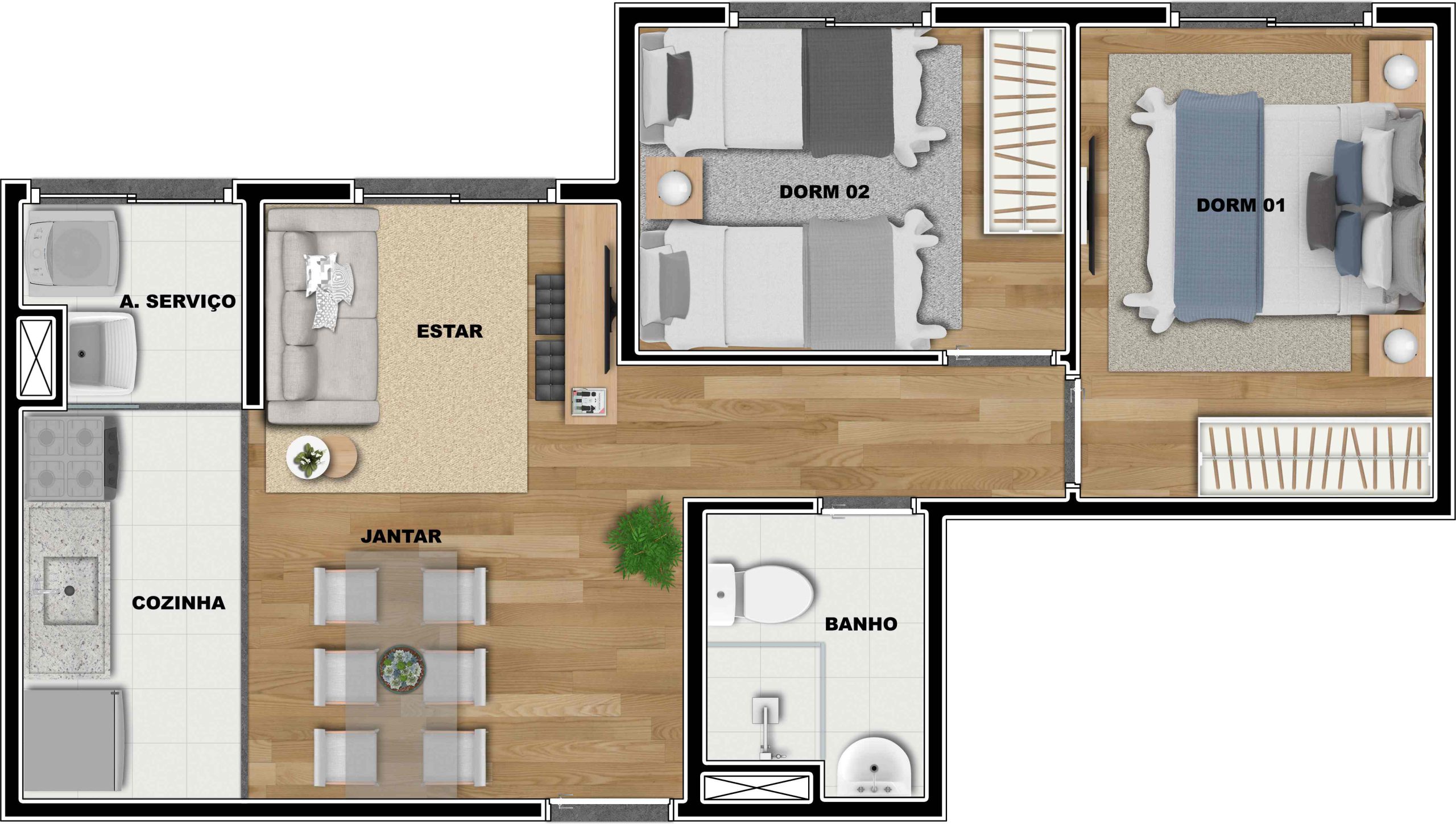 42m²