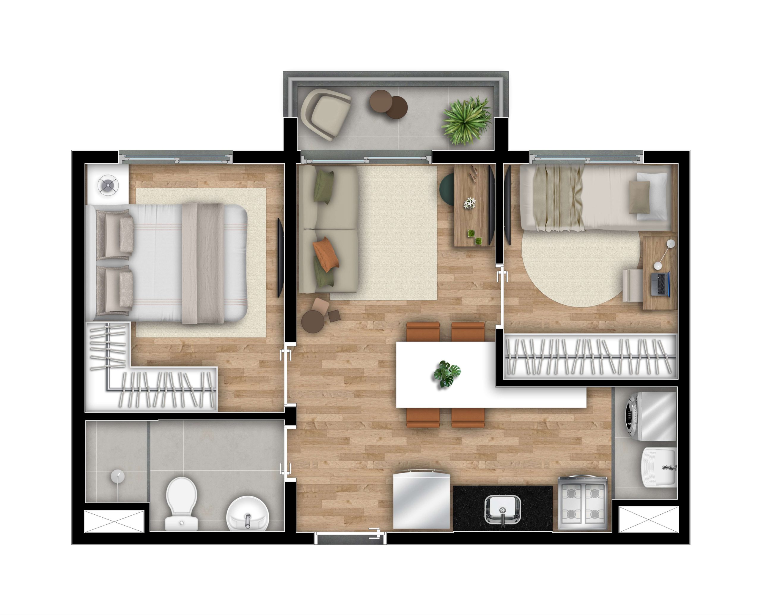37m²