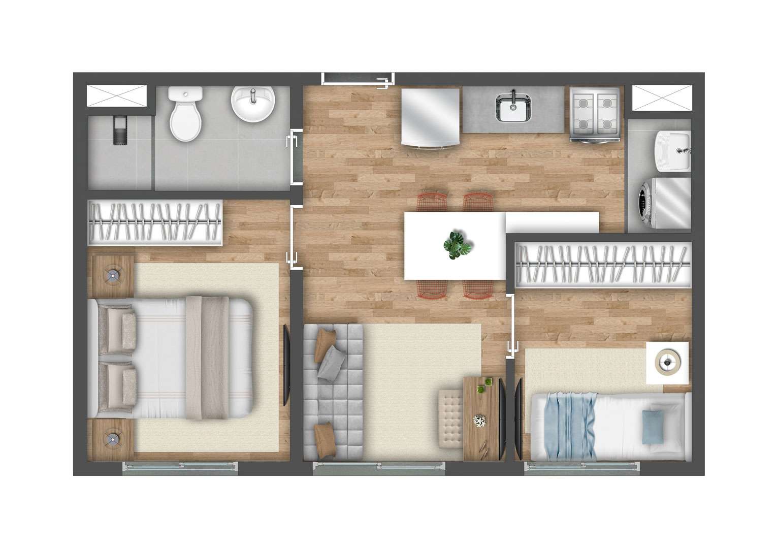 34m²