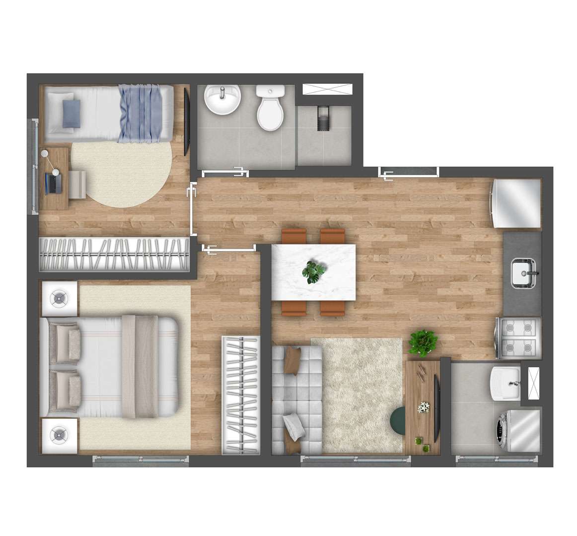 37m²