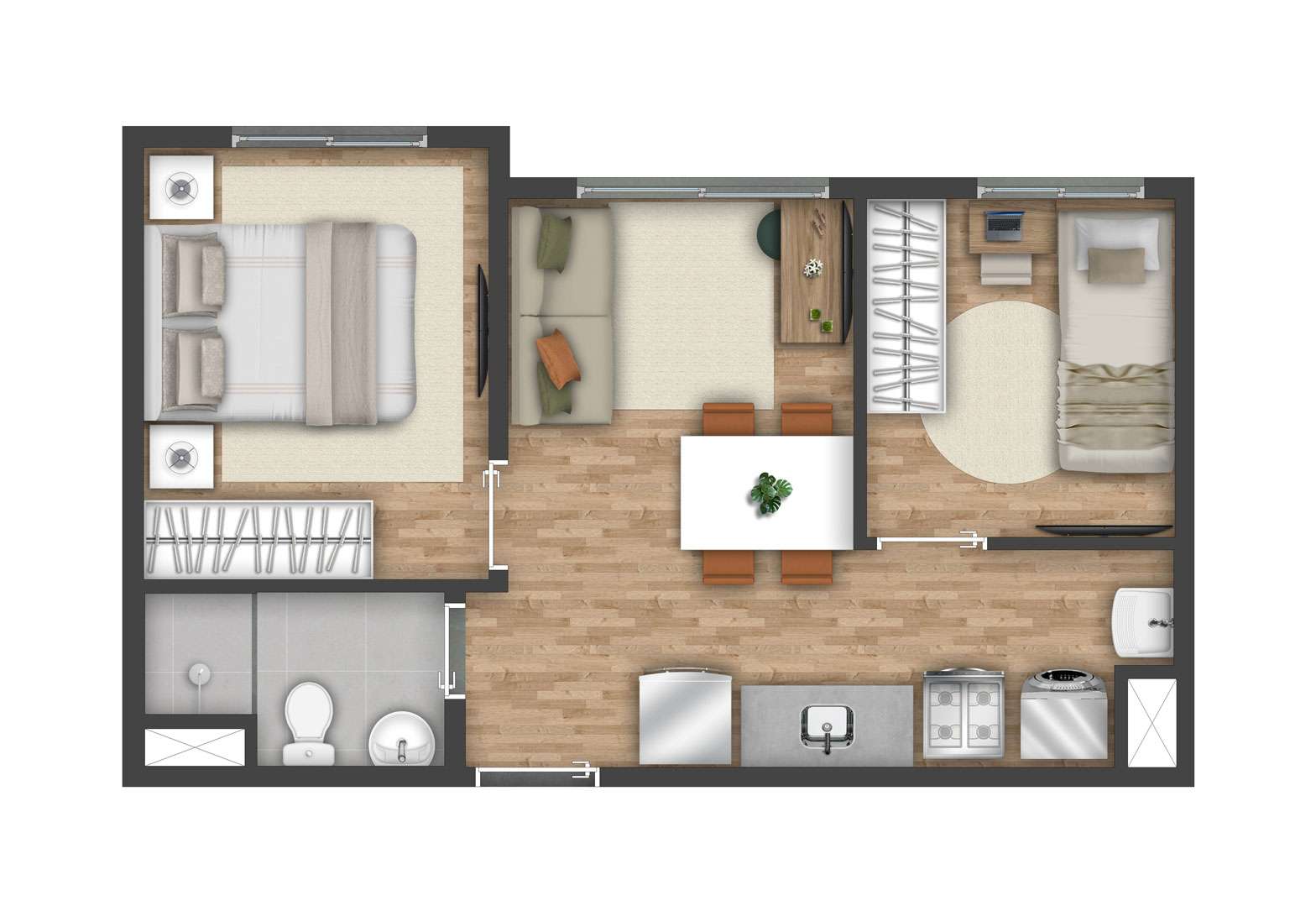 32m²
