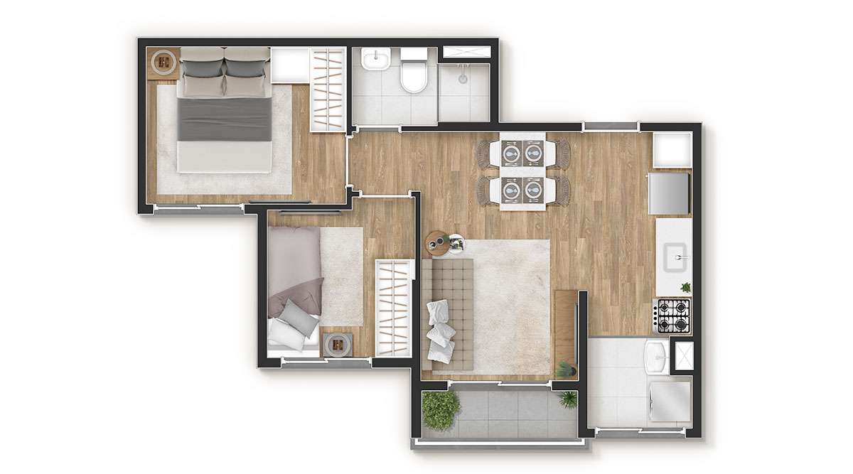 39m²