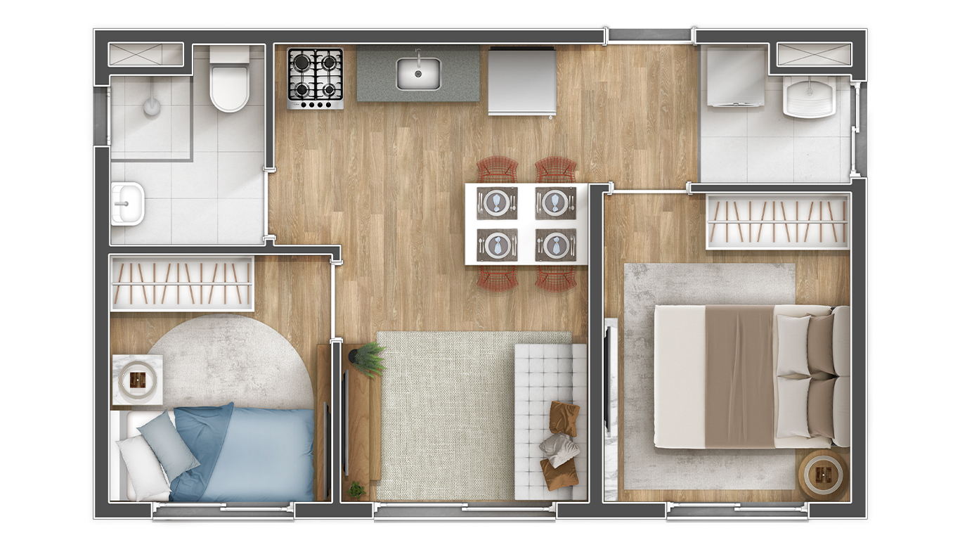 35 m²