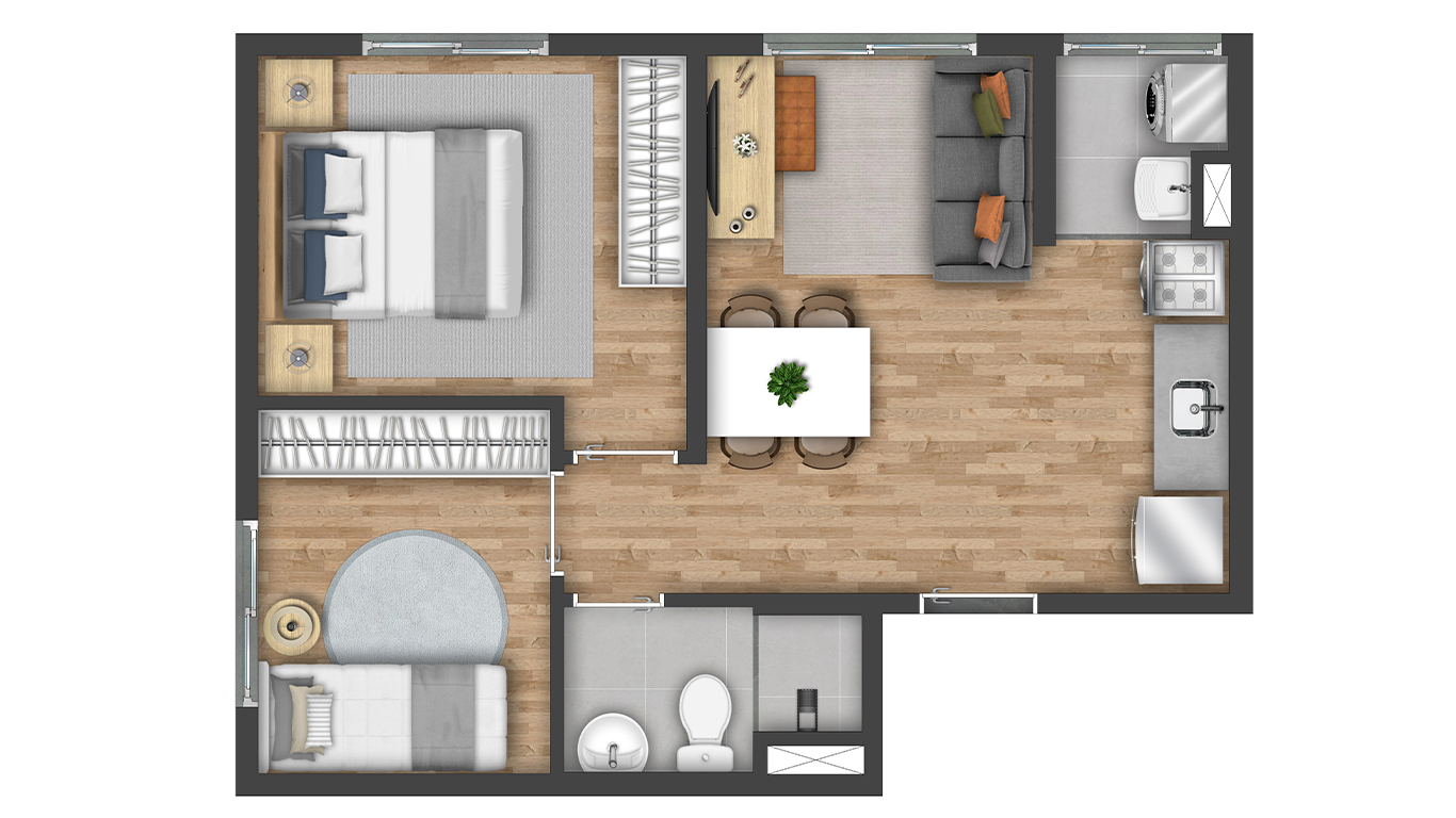37 m²